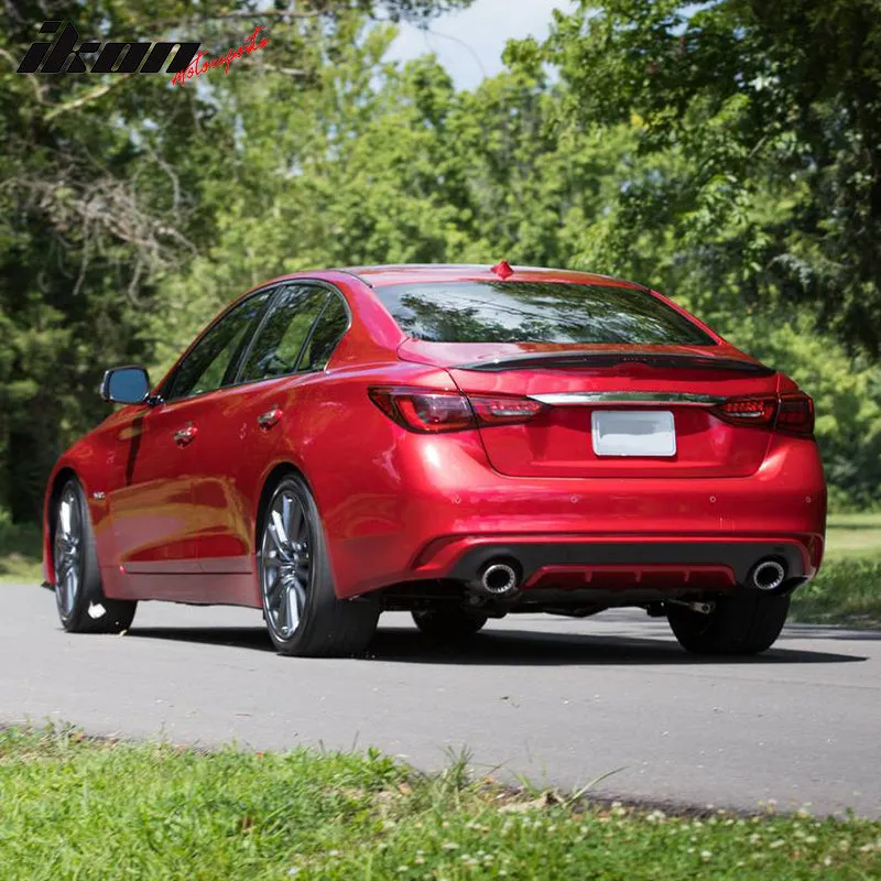 2014-2024 Infiniti Q50 Sedan OE Trunk Spoiler ABS