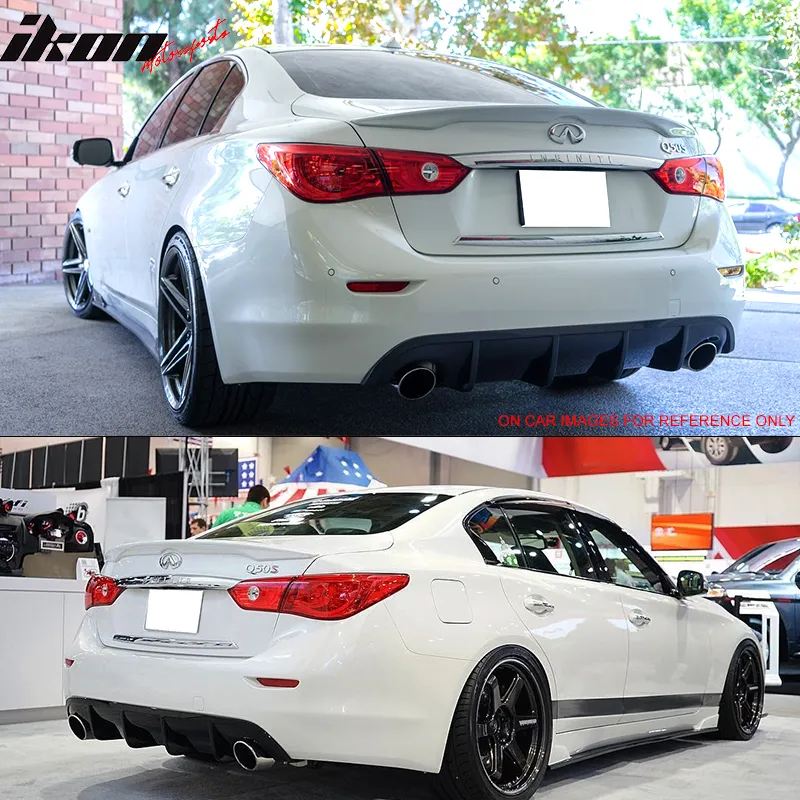 2014-2024 Infiniti Q50 Sedan OE Trunk Spoiler ABS