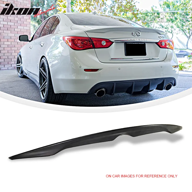2014-2024 Infiniti Q50 Sedan OE Trunk Spoiler ABS