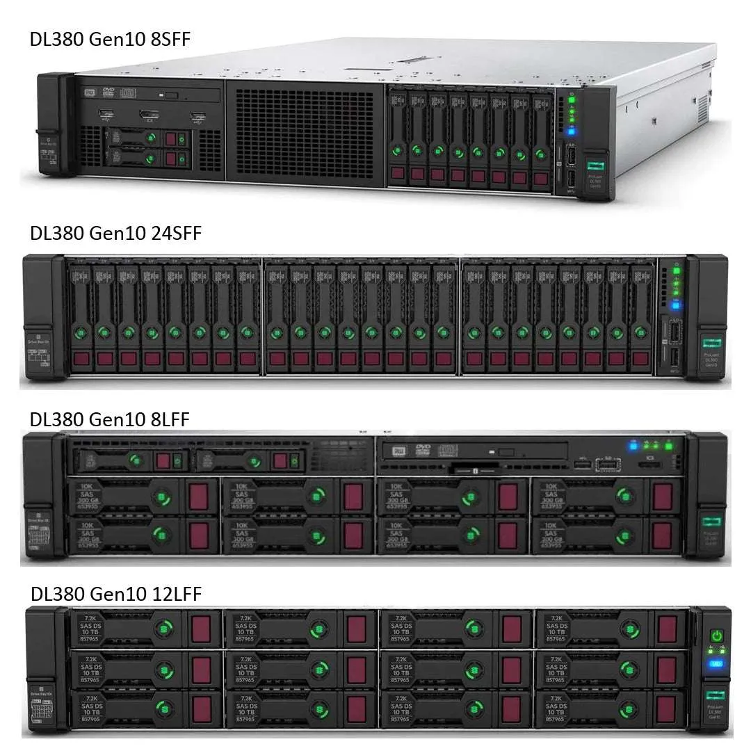 HPE ProLiant DL380 Gen10 CTO Rack Server