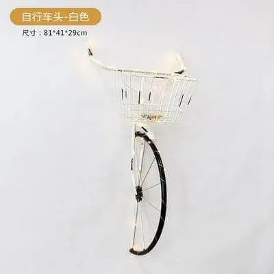 Retro Creative Iron Bicycle Head Wall Decor