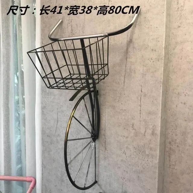 Retro Creative Iron Bicycle Head Wall Decor