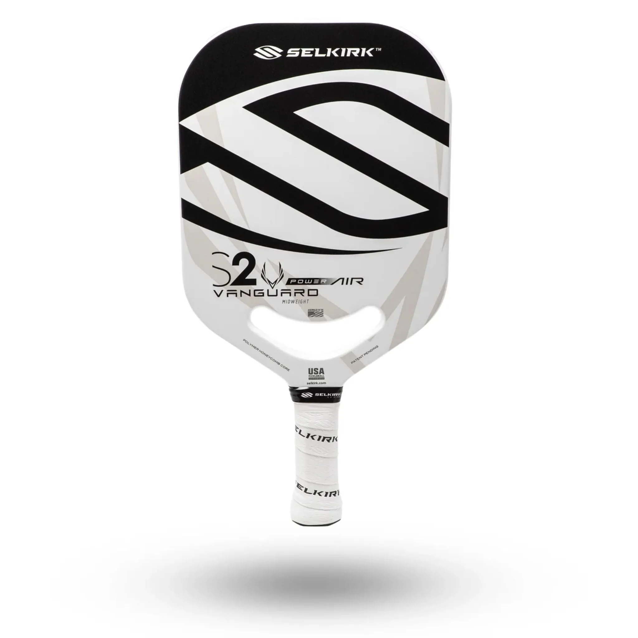 Selkirk Vanguard Power Air S2 Pickleball Paddle [Black]