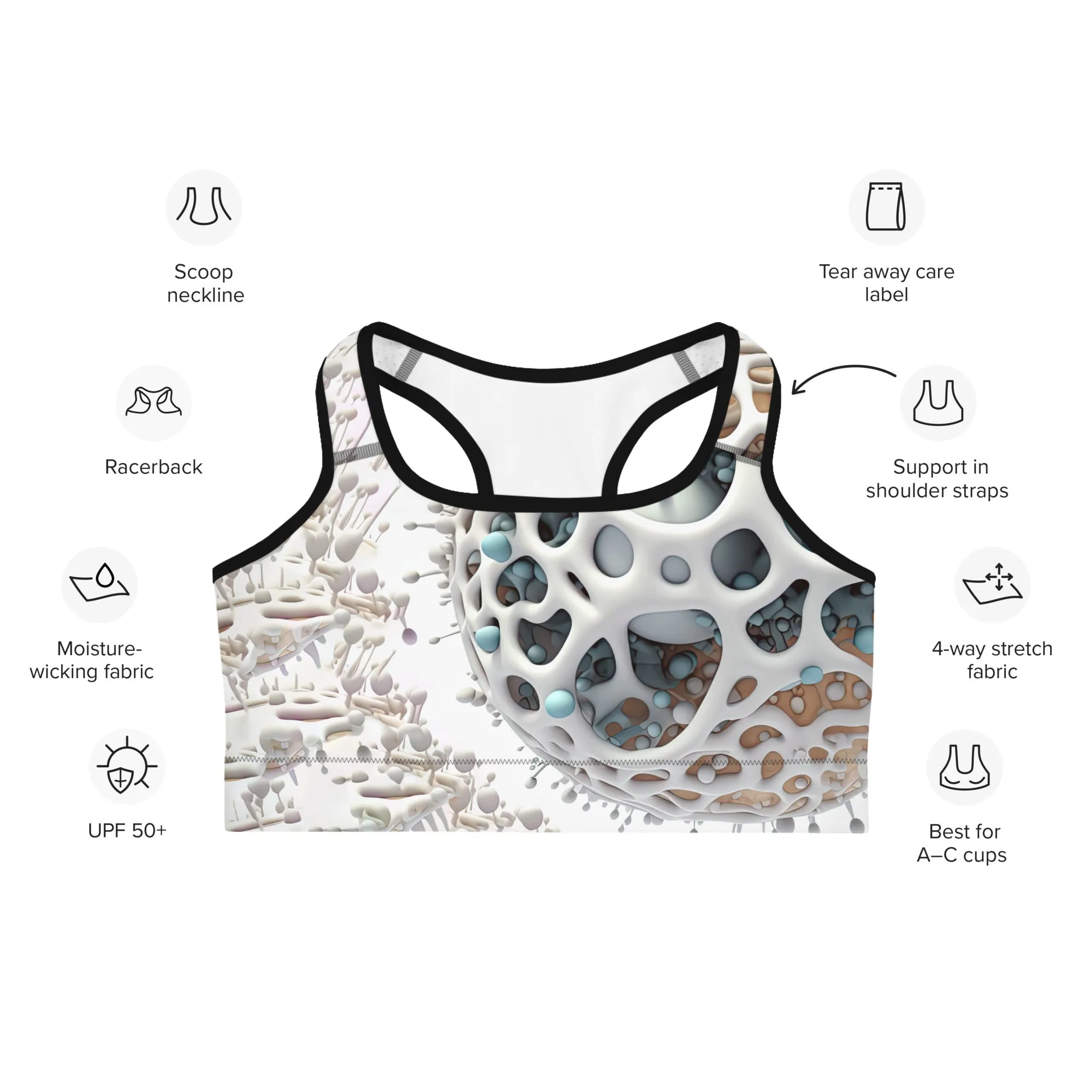 Sports Bra Frozen Virus