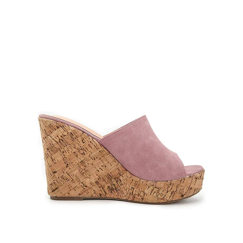 Wedge Slide Sandals