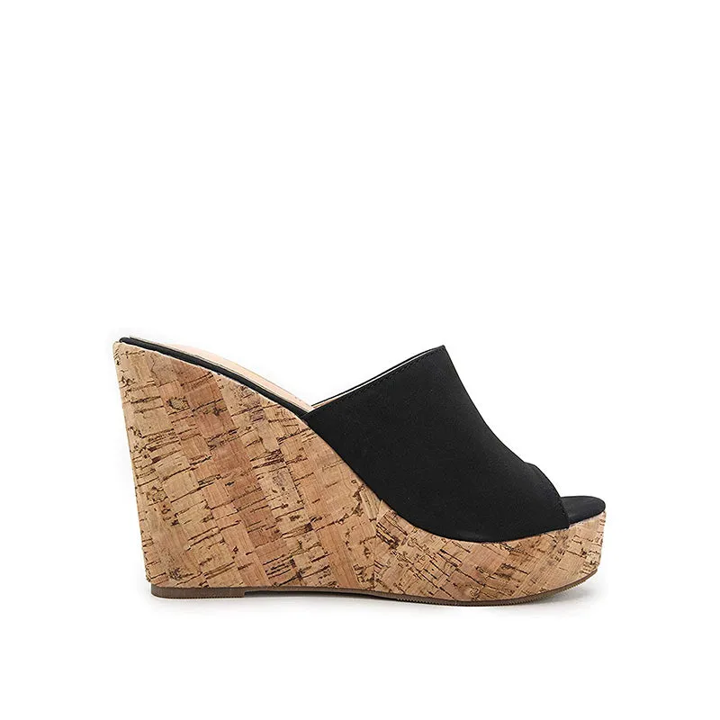 Wedge Slide Sandals
