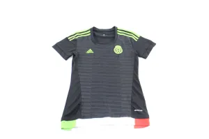 Women's Adidas Embroidered Logo Mexico Striped Soccer Jersey
